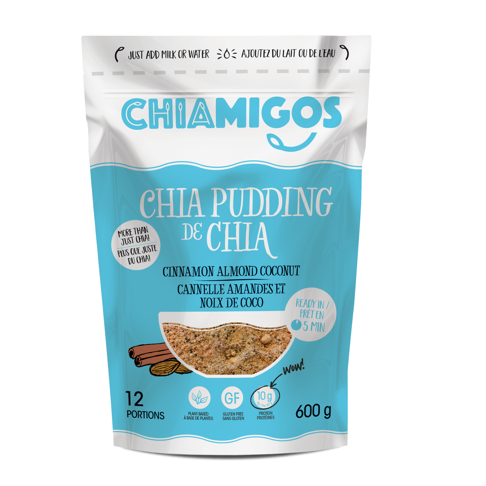 Cinnamon Almond Coconut (600g / 12 Servings)